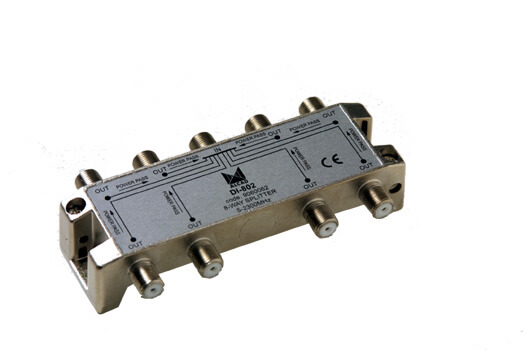 IF SPLITTER 8 OUT WITH DC PATH – DI-802