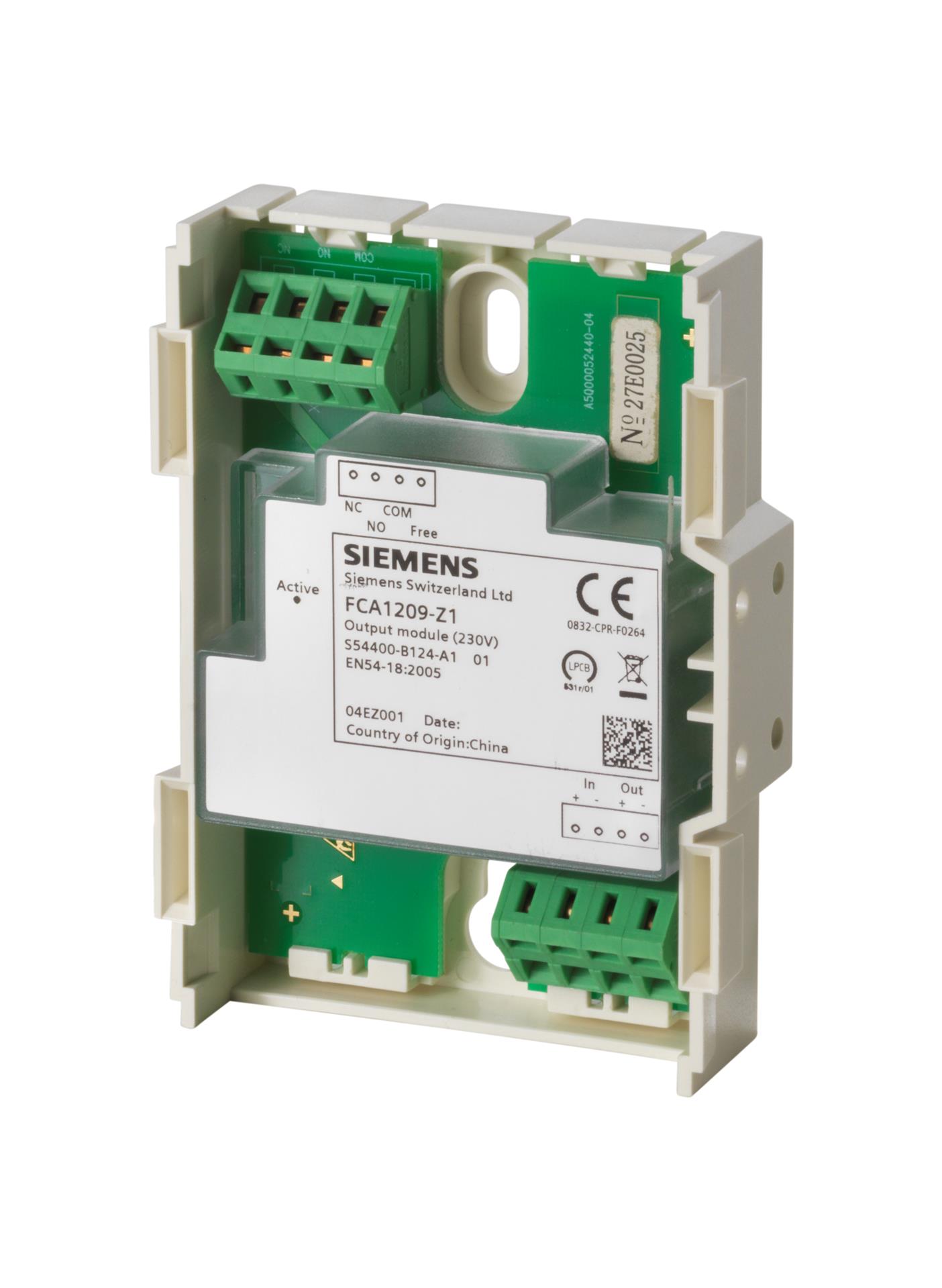 SIEMENS FCA1209-Z1 Output Module (230 Volt)