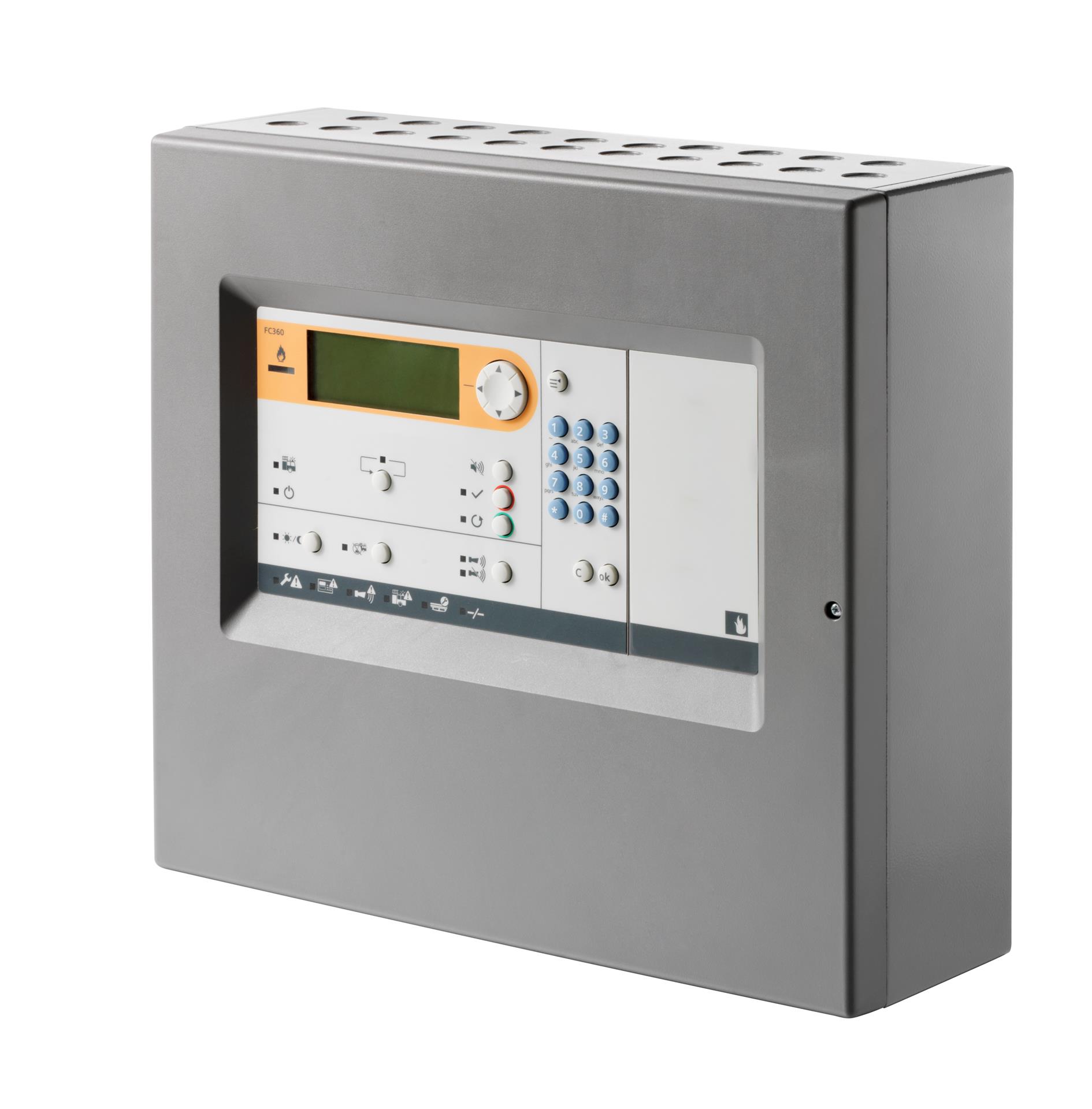 SIEMENS FC361-ZA Cerberus FIT İnteraktif Yangın Algılama ve Alarm Kontrol Paneli – Konfor Kasa (1 loop, 126 adres)