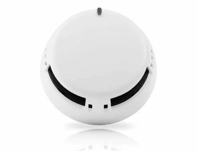 Battery Operated Smoke Detector for Home Security