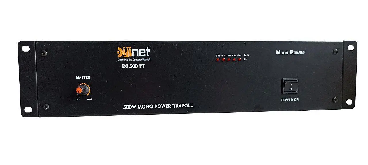 Dijinet DJ 500 PT 500 W Mono Power Trafolu Amfi