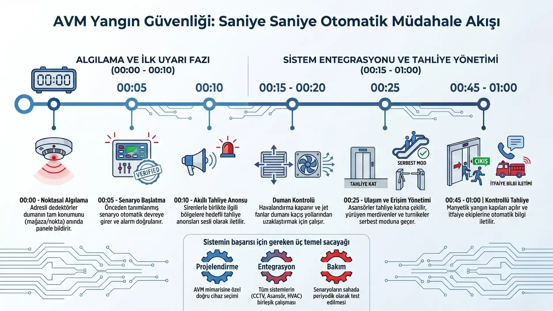 AVM Yangin Alarm Sistemi 1