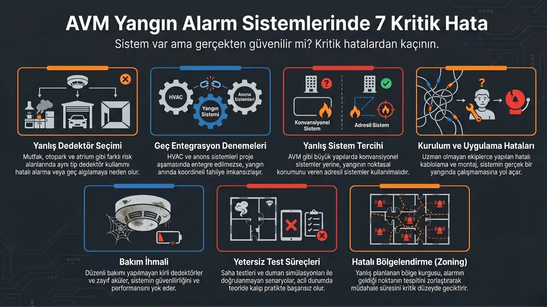 AVM Yangin Alarm Sistemi 2