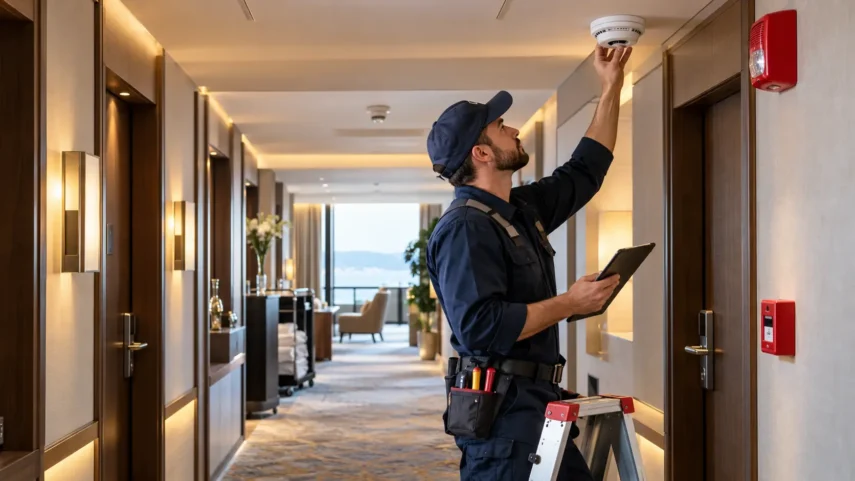 Otellerde Yangın Alarm Sistemi Bakımı Otellerde Yangın Alarm Sistemi Bakımı