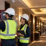 Otellerde Yangin Alarm Sistemi Yenileme Retrofit